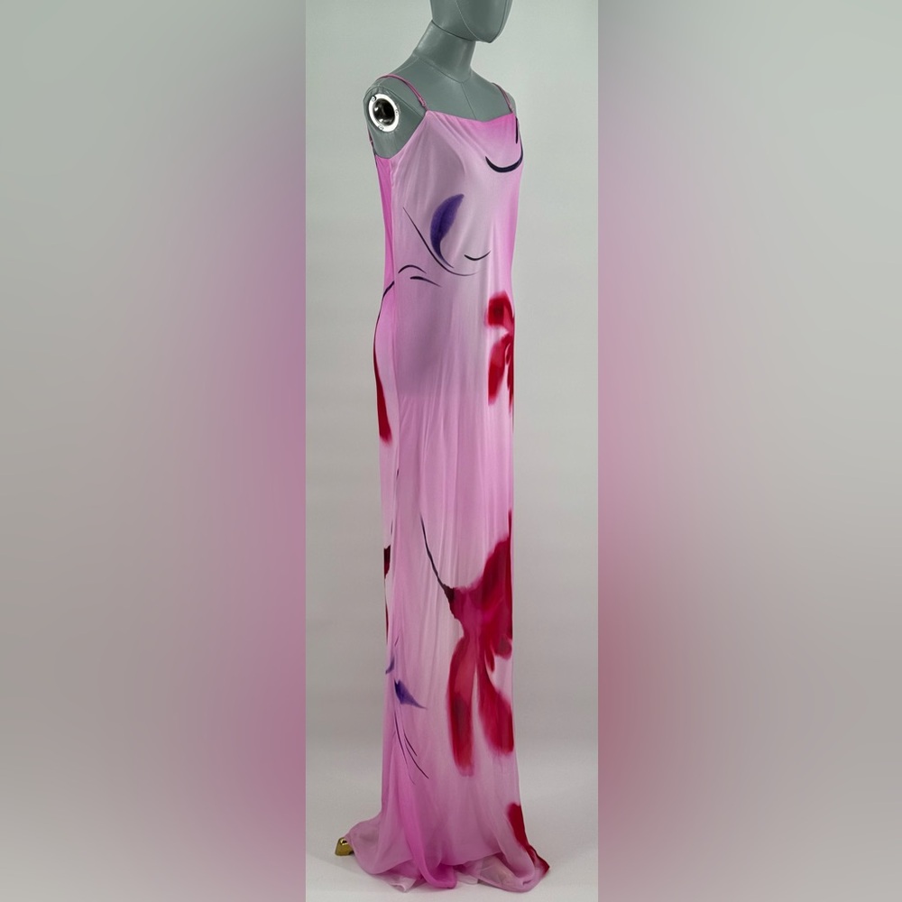 🆕 RAT & BOA 🧿 NWOT Alici Pink Floral Column Dress, Sz XL - Picture 5 of 17